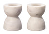 Decoratorsbest Petit Marble Candlesticks (Set Of 2)