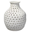 Decoratorsbest Porous Ceramic Vase, Small