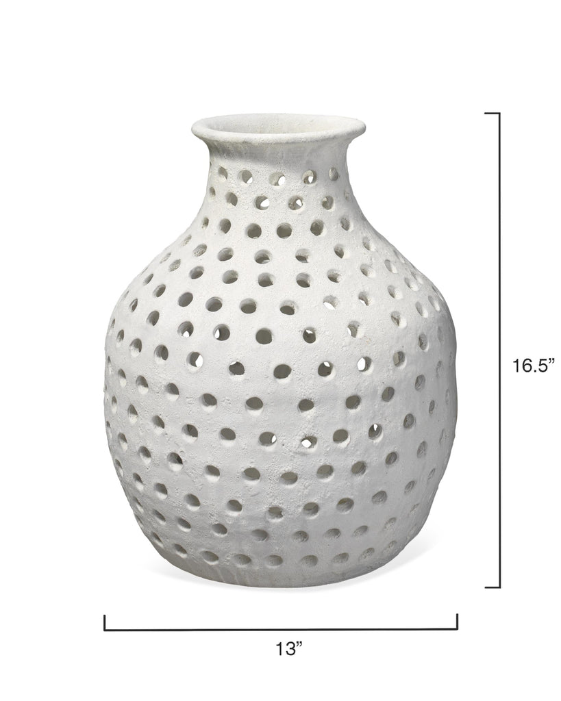 DecoratorsBest Porous Ceramic Vase, Small