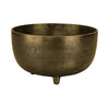 Decoratorsbest Relic Metal Large Footed Bowl