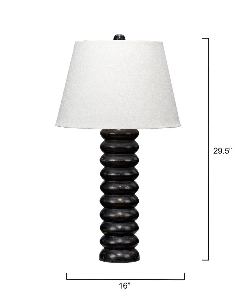 DecoratorsBest Abacus Mango Wood Table Lamp