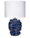 Decoratorsbest Helios Ceramic Table Lamp, Blue