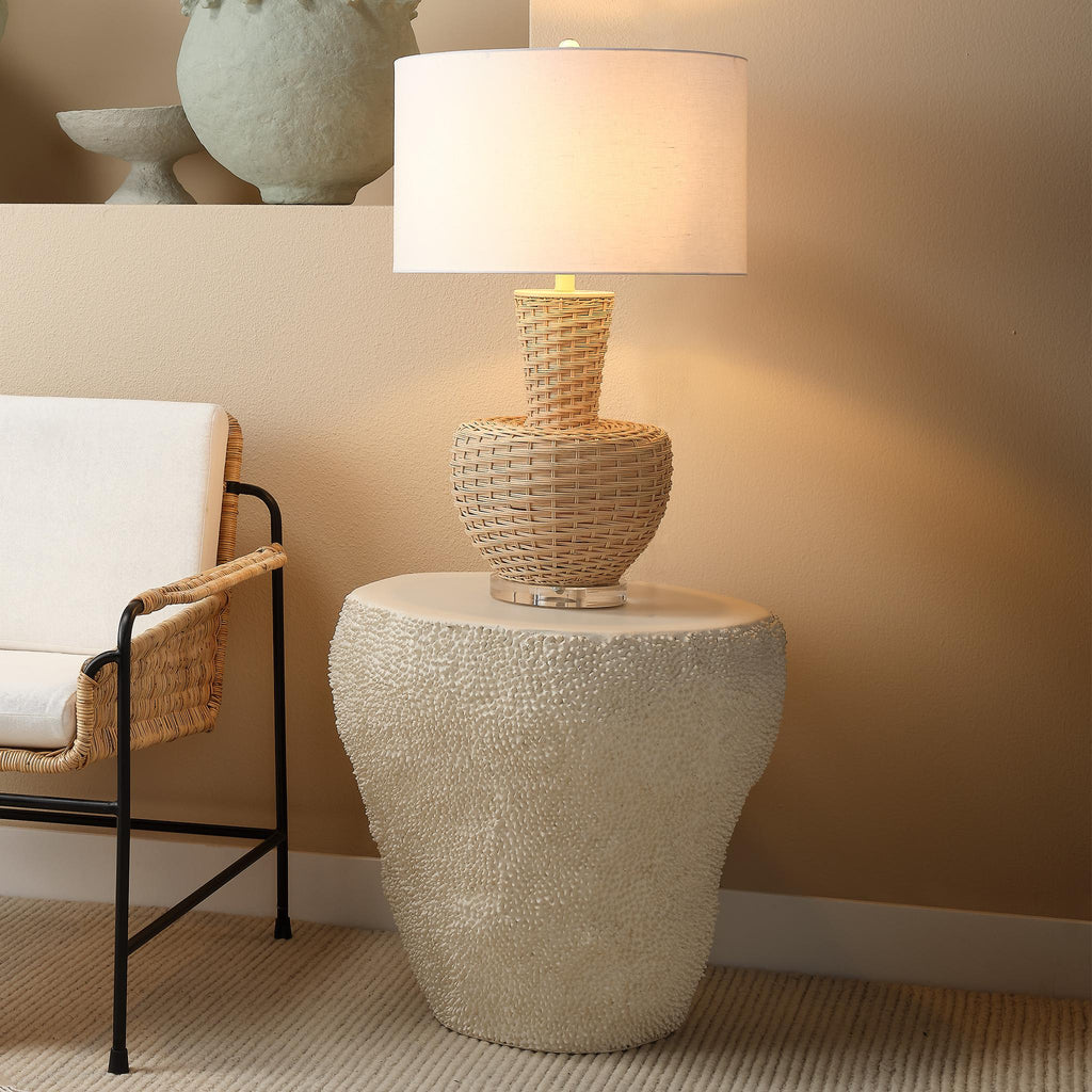 DecoratorsBest Portobello Rattan Table Lamp