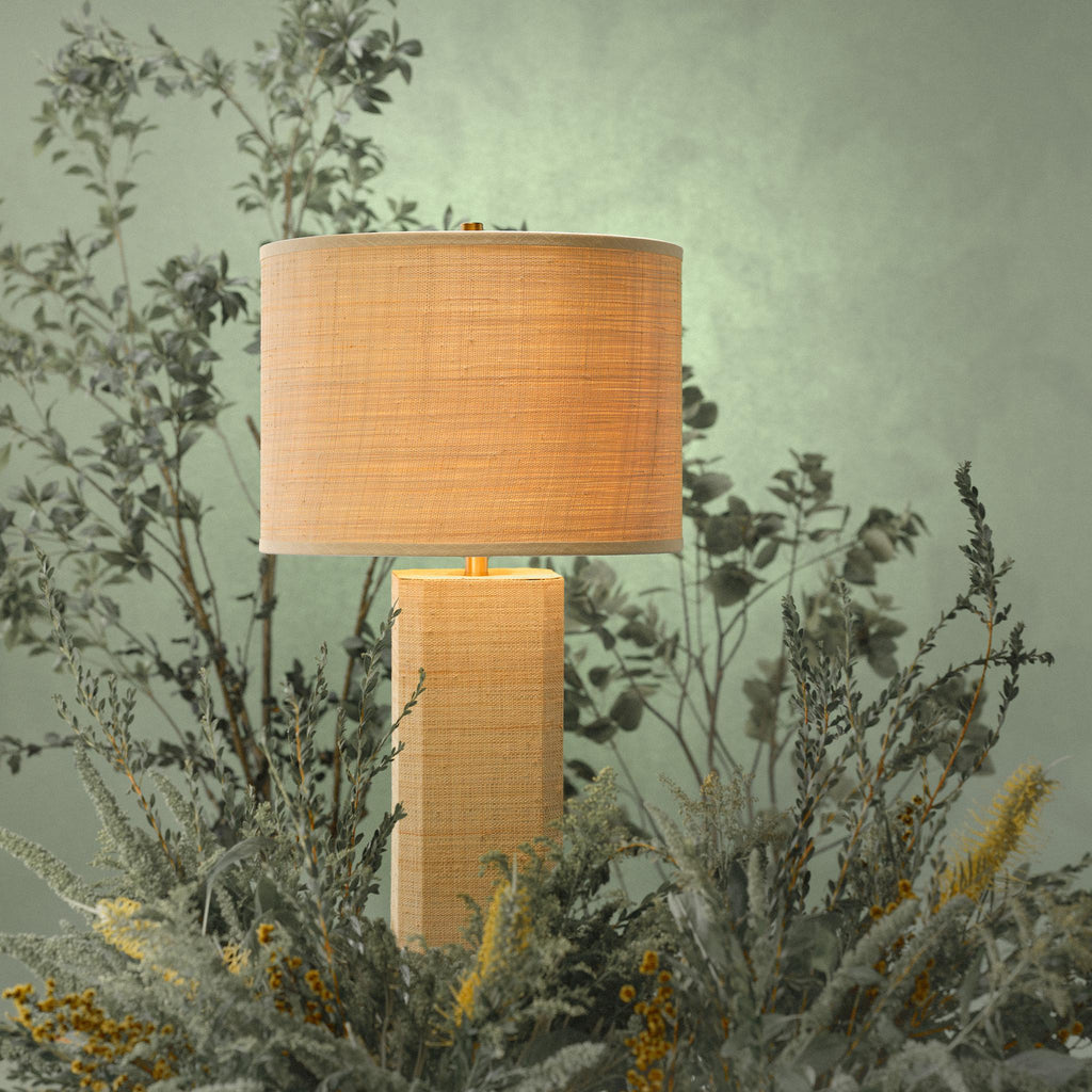 DecoratorsBest Utopia Raffia Table Lamp