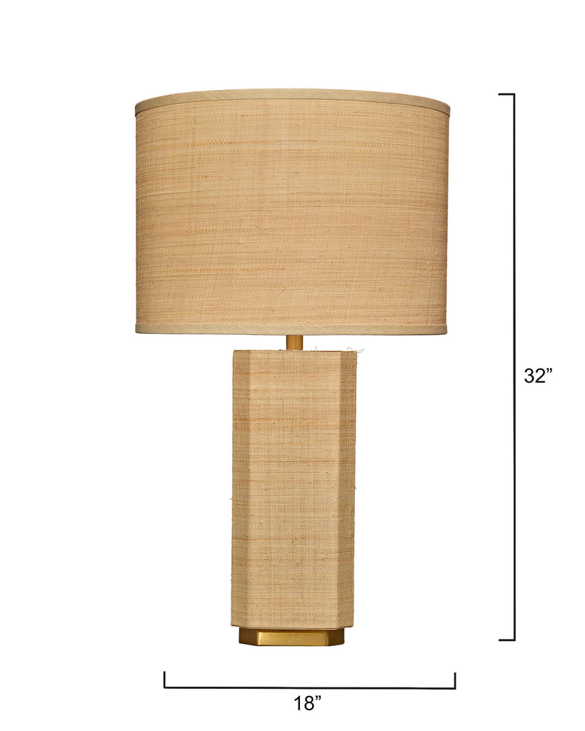 DecoratorsBest Utopia Raffia Table Lamp