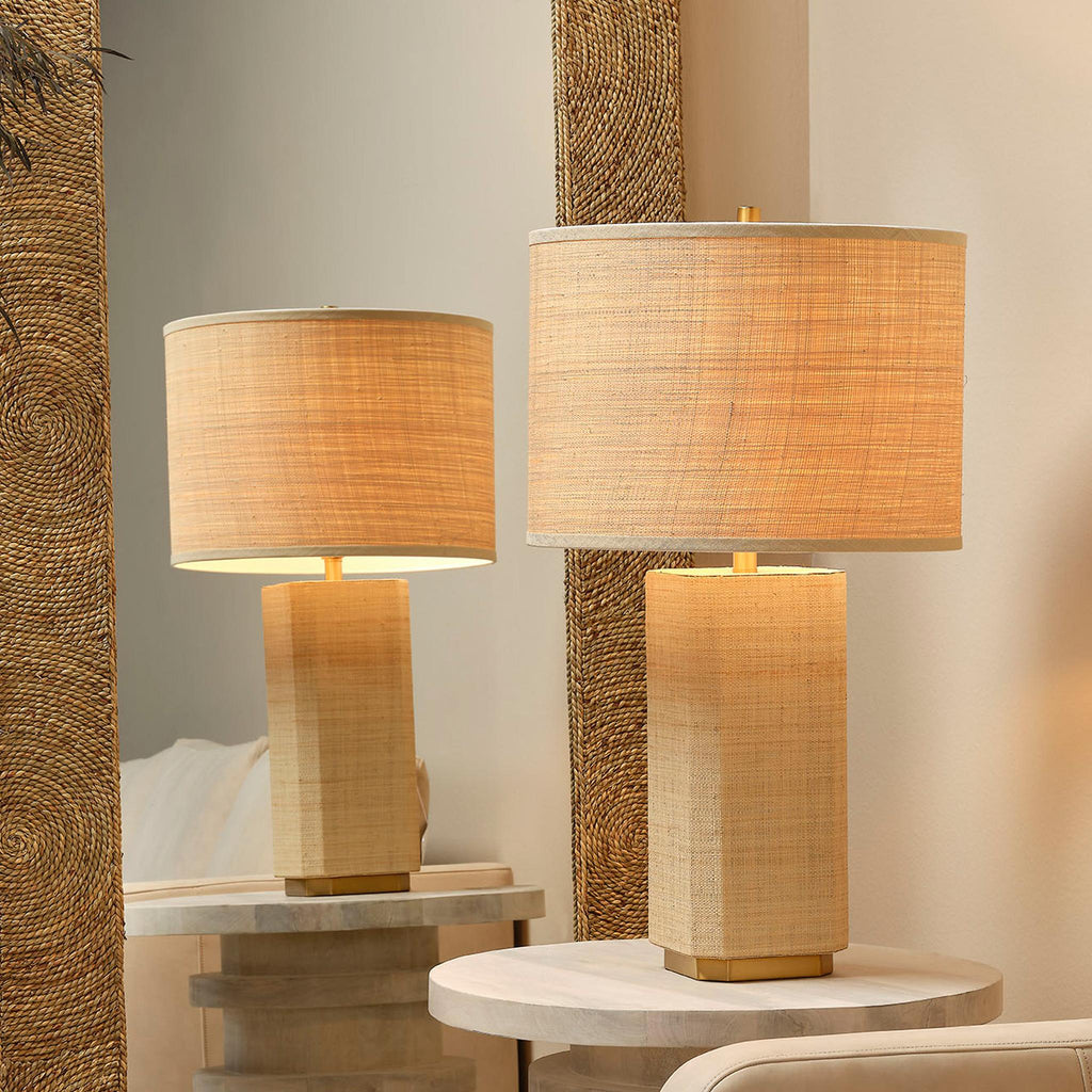 DecoratorsBest Utopia Raffia Table Lamp