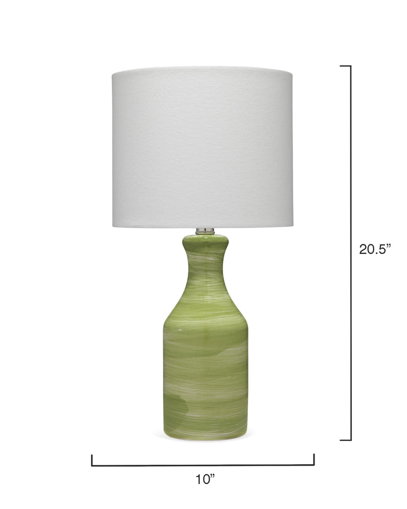 DecoratorsBest Bungalow Ceramic Table Lamp, Green