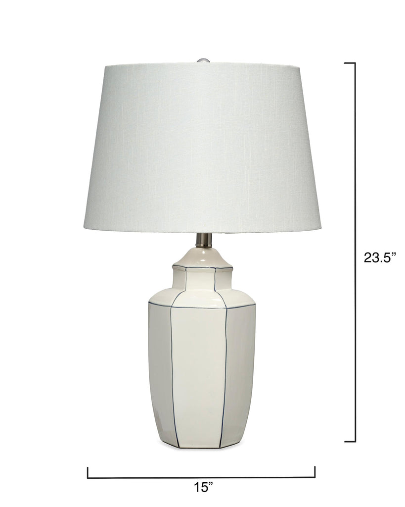 DecoratorsBest Outline Ceramic Table Lamp