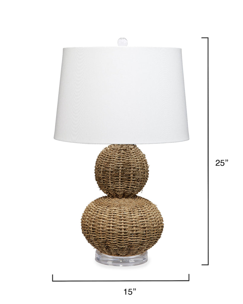 DecoratorsBest Sebastian Seagrass Table Lamp