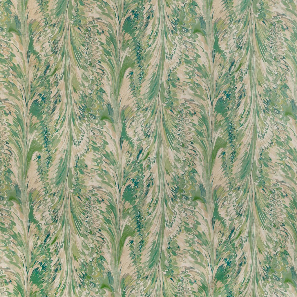 Lee Jofa TAPLOW PRINT JADE/LEAF Fabric