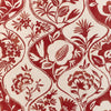 Lee Jofa Calathea Print Red Fabric