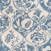 Lee Jofa Calathea Print Blue Fabric