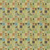 G P & J Baker Potato Print Green Fabric