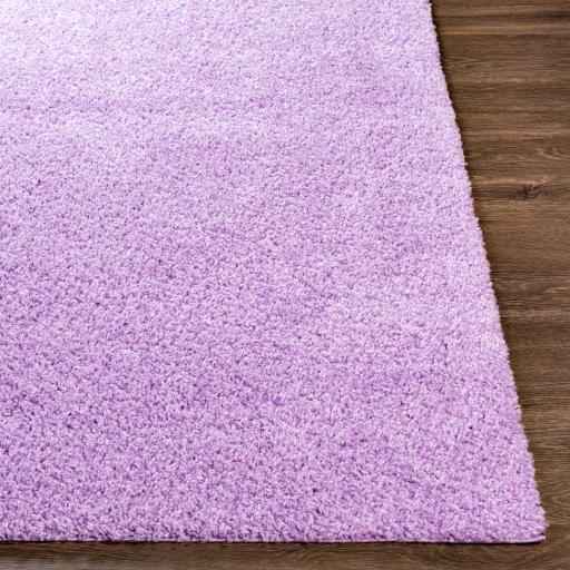 Surya Bliss Shag BLI-2307 Lilac 5'3" x 7' Rug