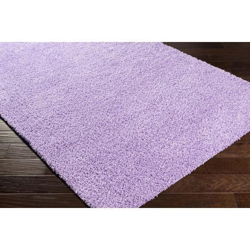 Surya Bliss Shag BLI-2307 Lilac 5'3" x 7' Rug