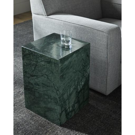 Surya Metier METI-004 Green 20"H x 14"W x 14"D Furniture