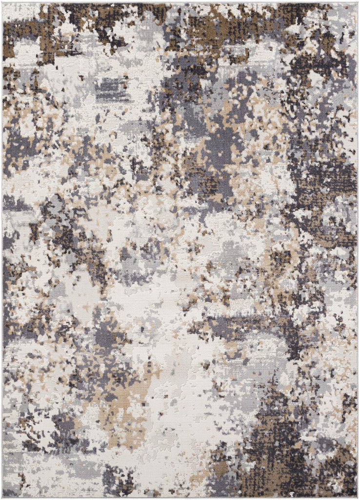 Surya Mood MDD-2311 Black Brown 5'3" x 7' Rug