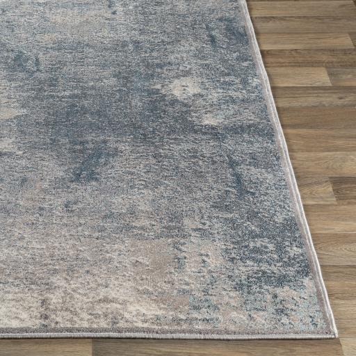 Surya Mediterranean MIE-1003 Aqua Brown 7'8" x 10'2" Rug