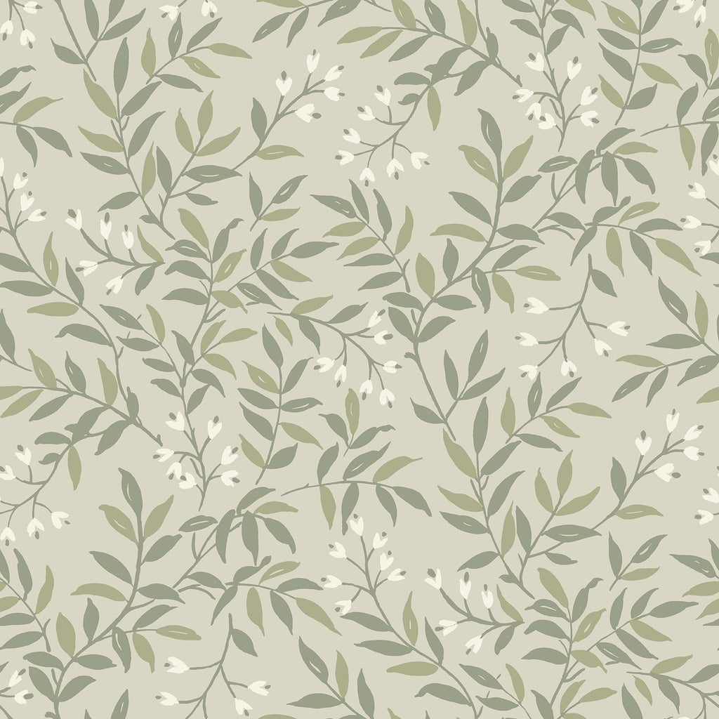 Brewster Home Fashions Vine Green Wallpaper