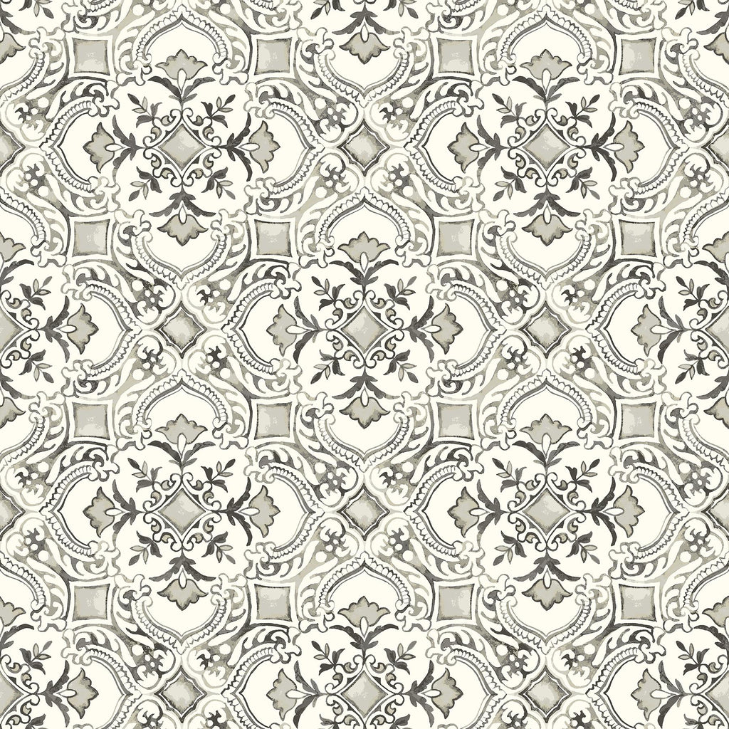 Brewster Home Fashions Geometrics Black Wallpaper