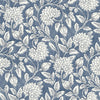 Brewster Home Fashions Chesapeake Wildflower Vadouvan Jacobean Trail Navy Wallpaper