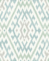 A-Street Prints Ikat Aqua Wallpaper