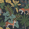 A-Street Prints Animals Navy Wallpaper