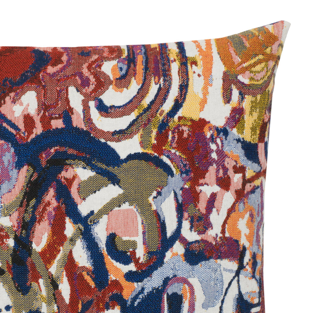 Elaine Smith Graffiti, Double Sided Multi 20" x 20" Pillow