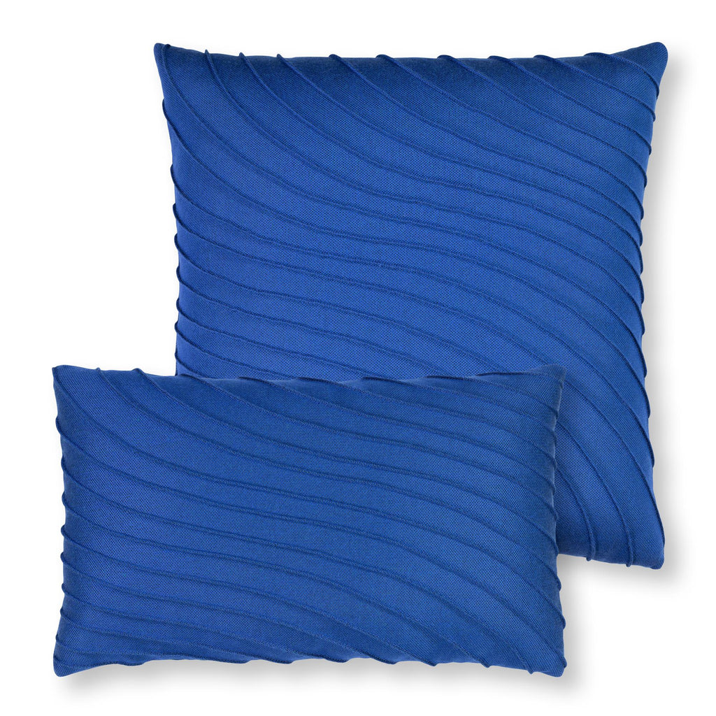 Elaine Smith Tidal Cobalt Blue 20" x 20" Pillow