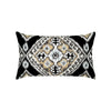 Elaine Smith Ikat Diamond Onyx, Dbl-Sided Black 12