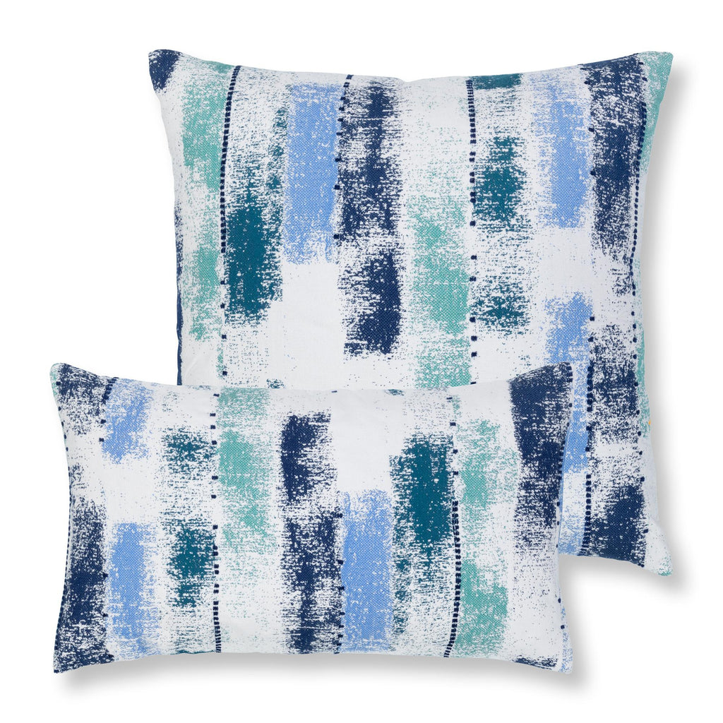 Elaine Smith Endeavor Ocean Blue 20" x 20" Pillow