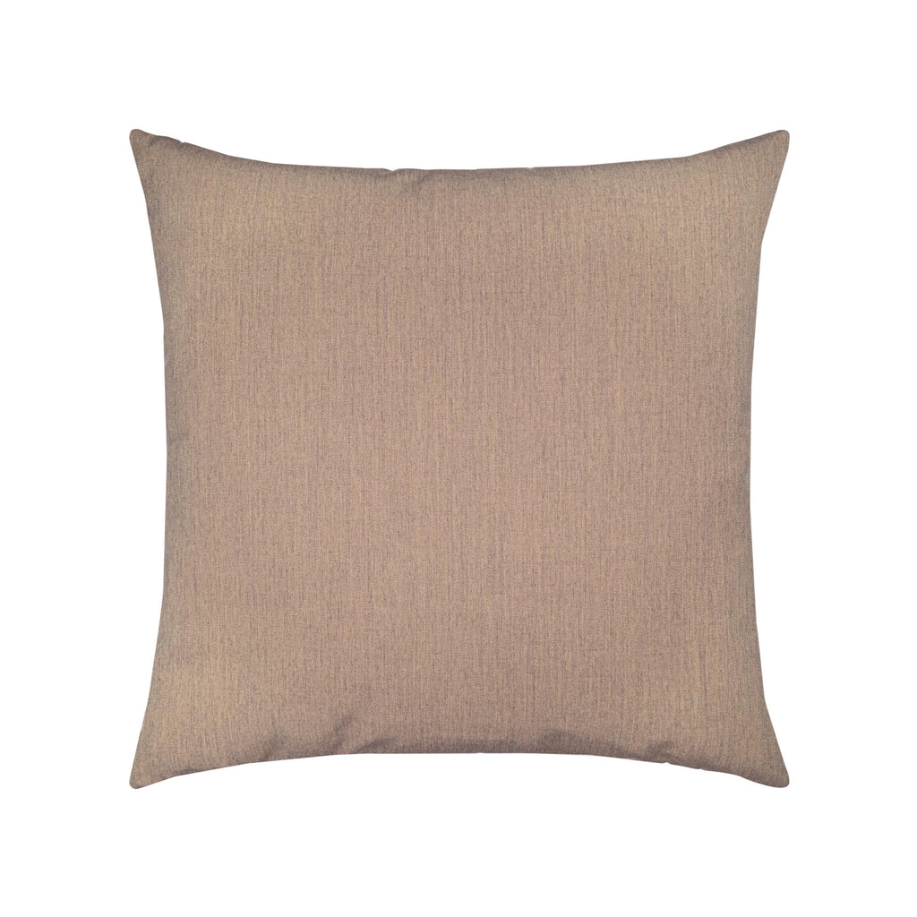 Elaine Smith Deco Linen Brown 20" x 20" Pillow