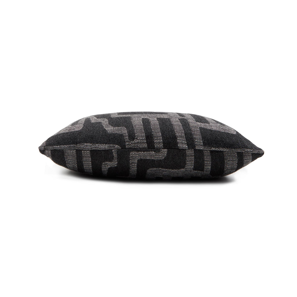 Elaine Smith Noble Charcoal Black 12" x 20" Pillow