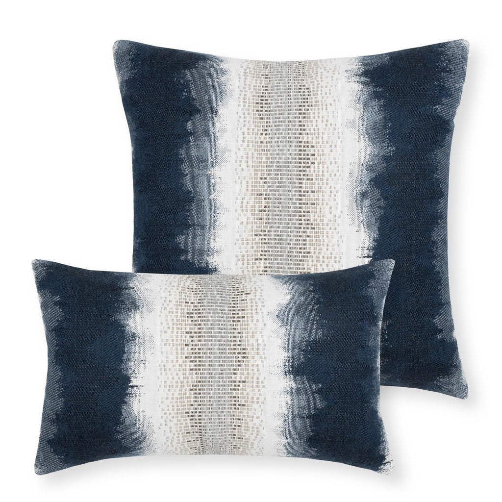 Elaine Smith Resilience Indigo Blue 12" x 20" Pillow