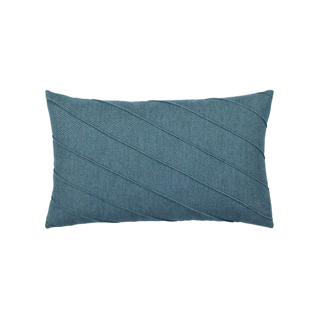 Elaine Smith Uplift Lagoon Blue 12" x 20" Pillow