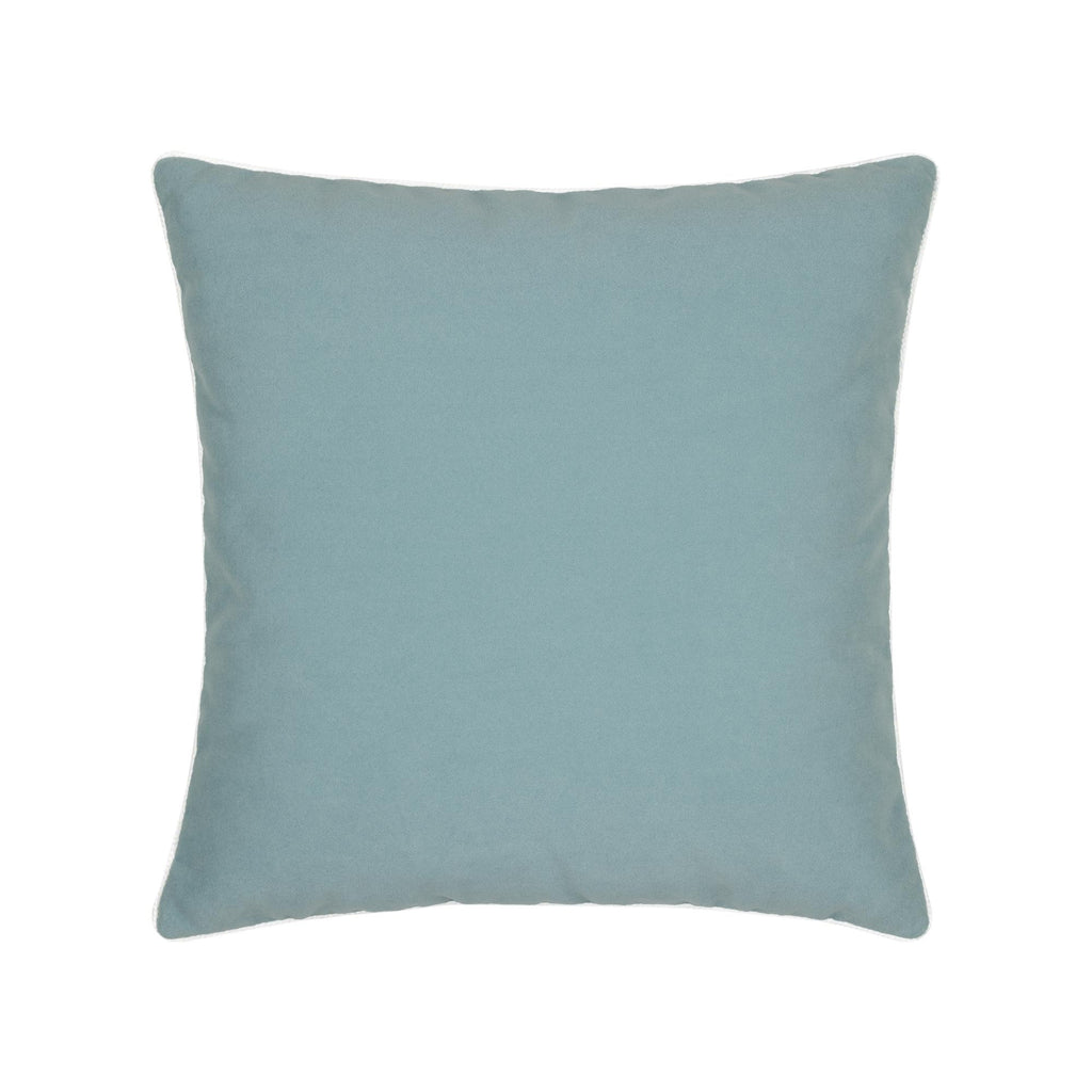 Elaine Smith Lush Velvet Tiffany, Corded Blue 20" x 20" Pillow