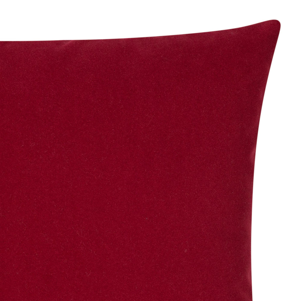 Elaine Smith Lush Velvet Lipstick Red 20" x 20" Pillow