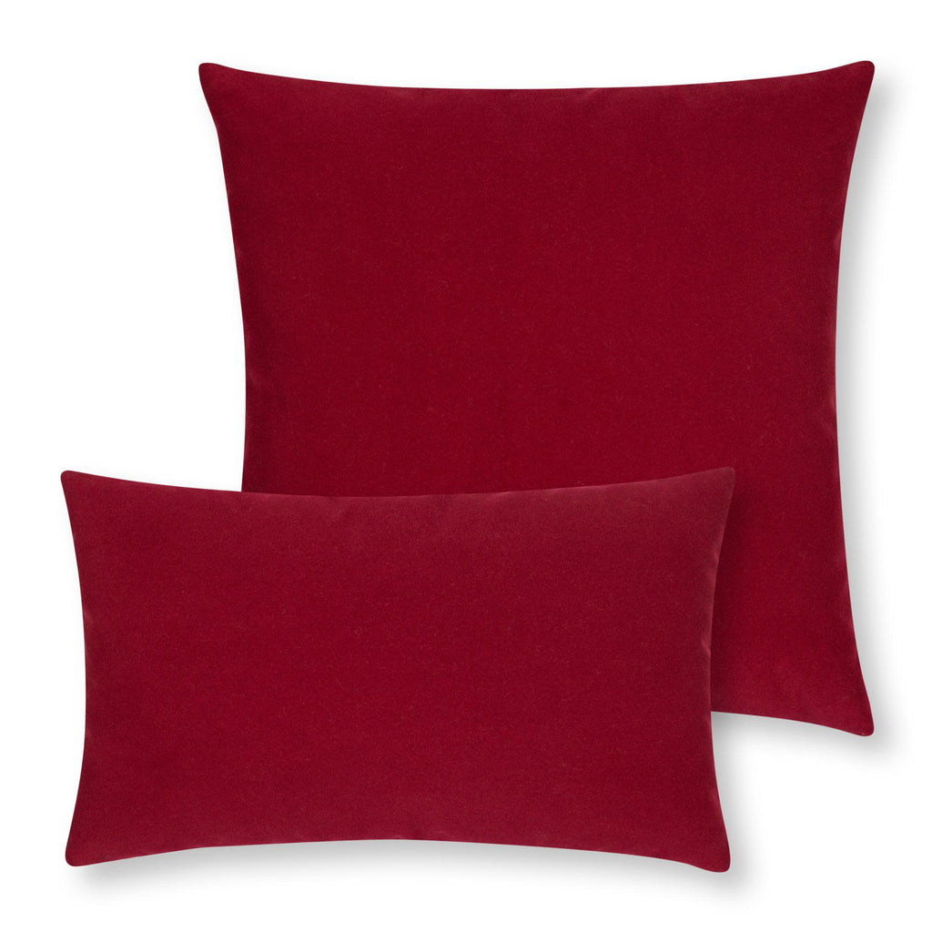 Elaine Smith Lush Velvet Lipstick Red 20" x 20" Pillow