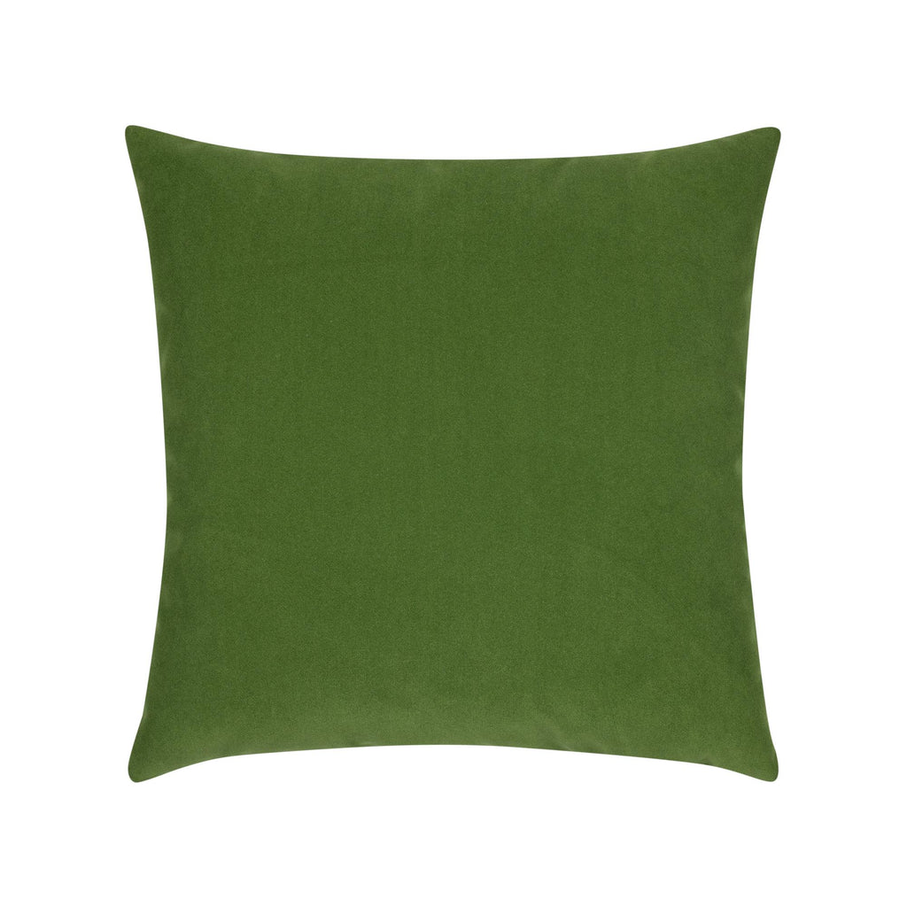 Elaine Smith Lush Velvet Ivy Green 20" x 20" Pillow