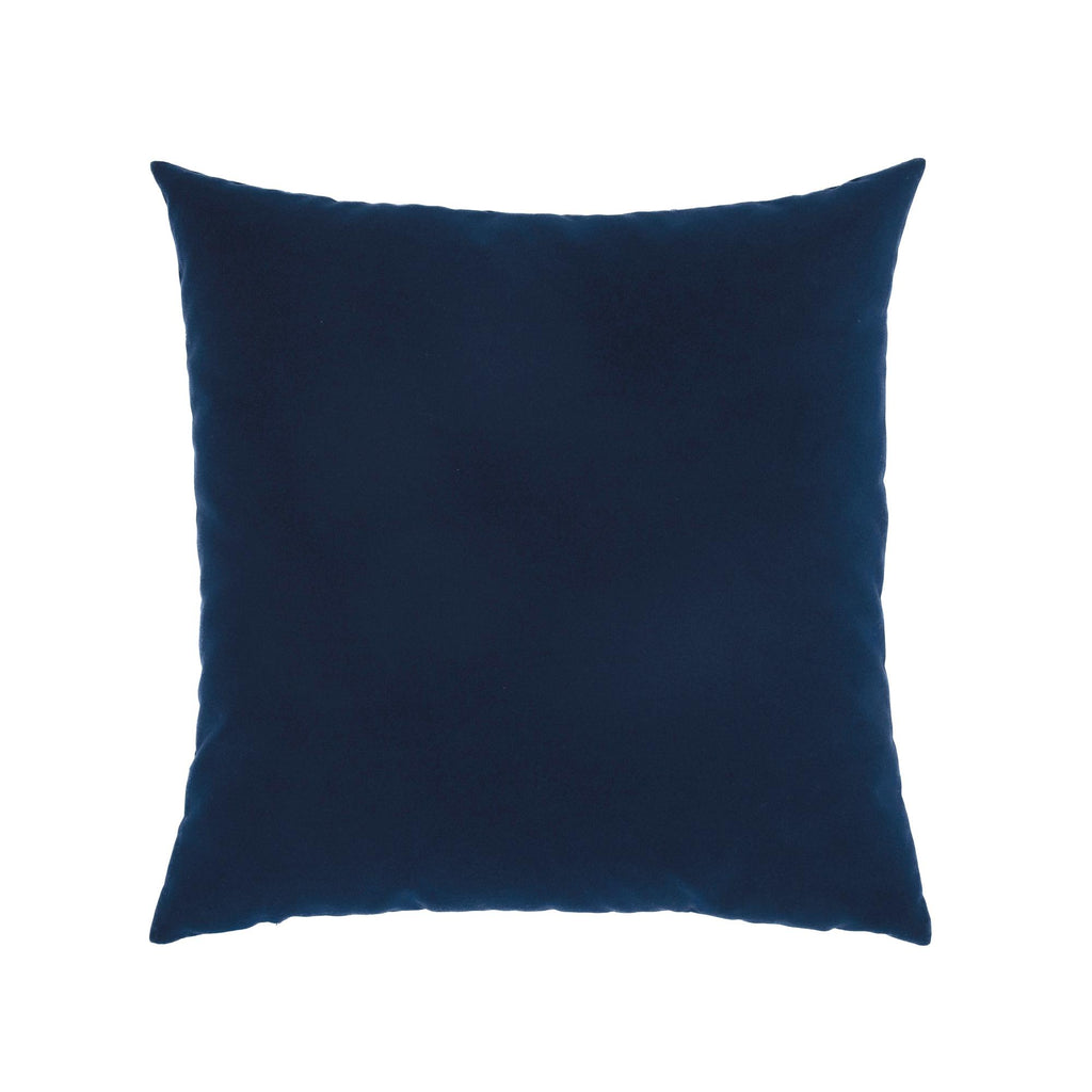 Elaine Smith Lush Velvet Midnight Blue 20" x 20" Pillow