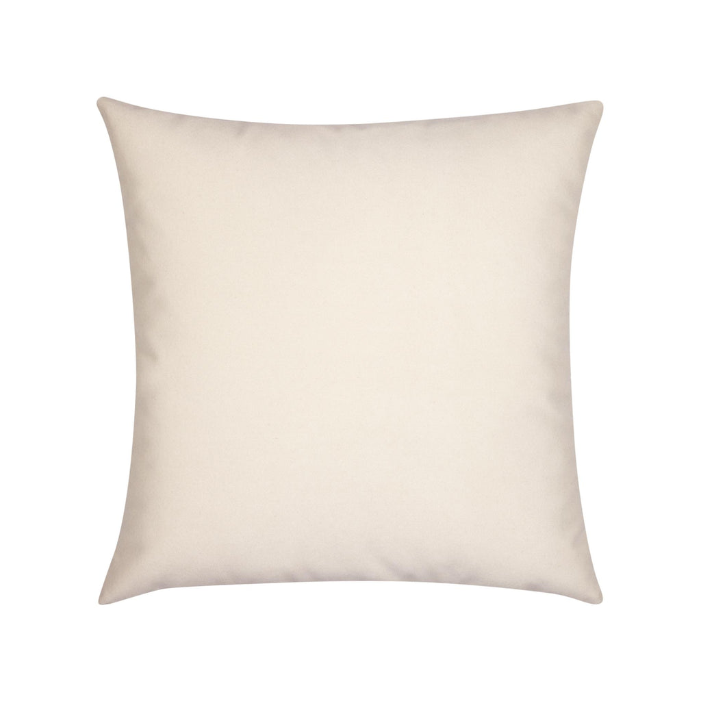 Elaine Smith Lush Velvet Oatmeal Ivory 20" x 20" Pillow