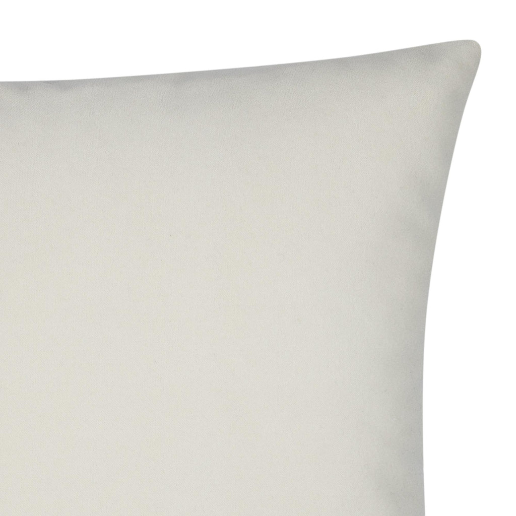 Elaine Smith Lush Velvet Oatmeal Ivory 20" x 20" Pillow