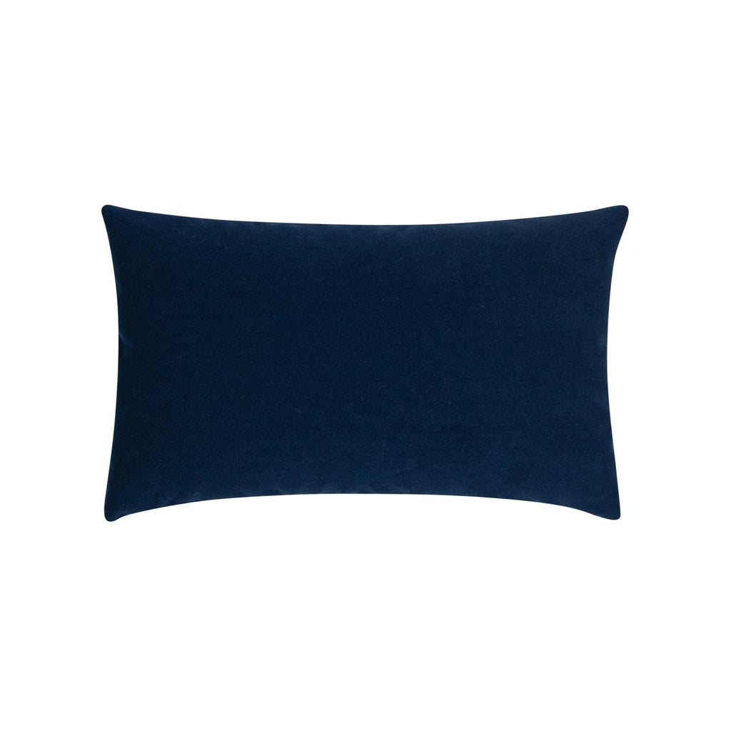 Elaine Smith Lush Velvet Midnight Blue 12" x 20" Pillow