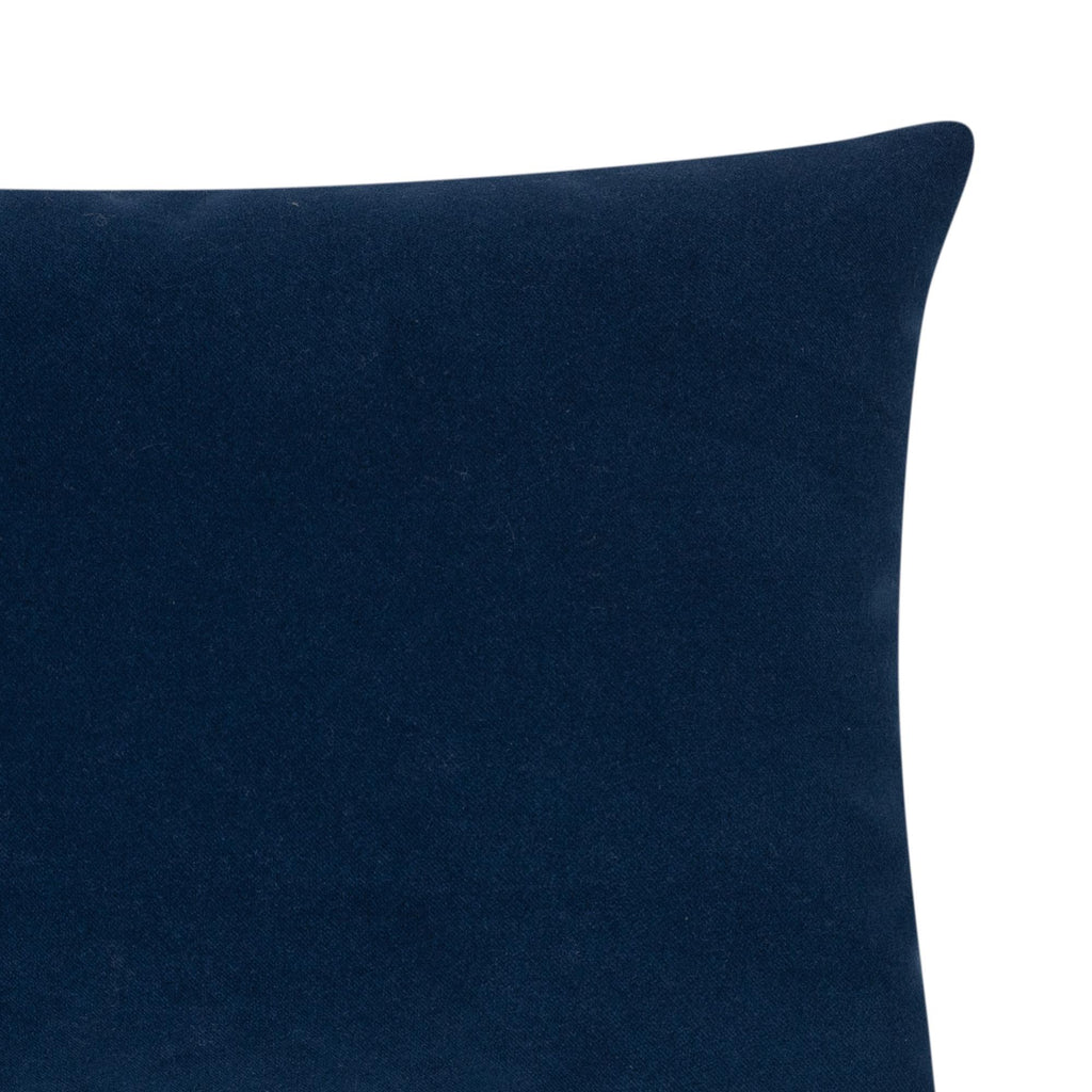 Elaine Smith Lush Velvet Midnight Blue 12" x 20" Pillow