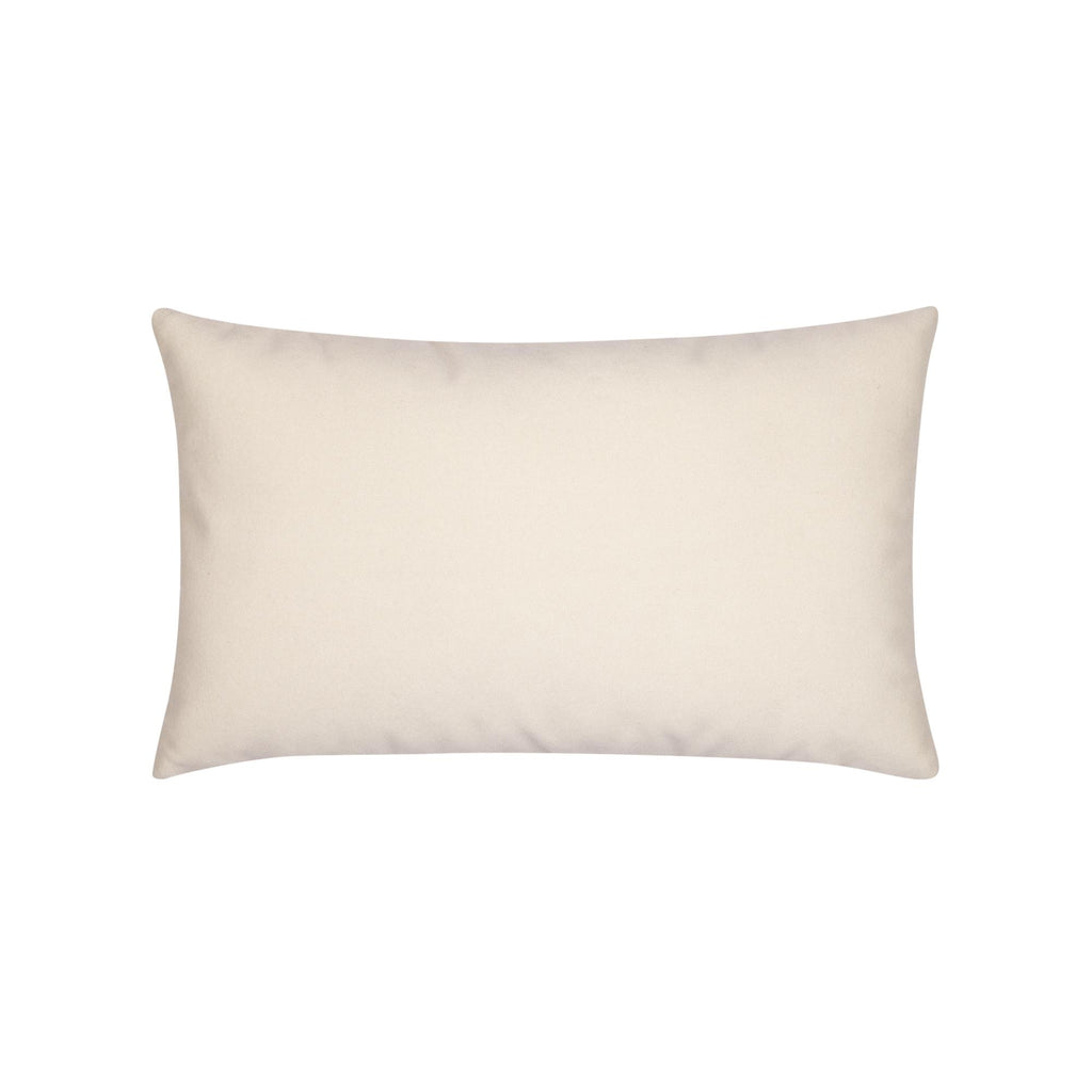 Elaine Smith Lush Velvet Oatmeal Ivory 12" x 20" Pillow