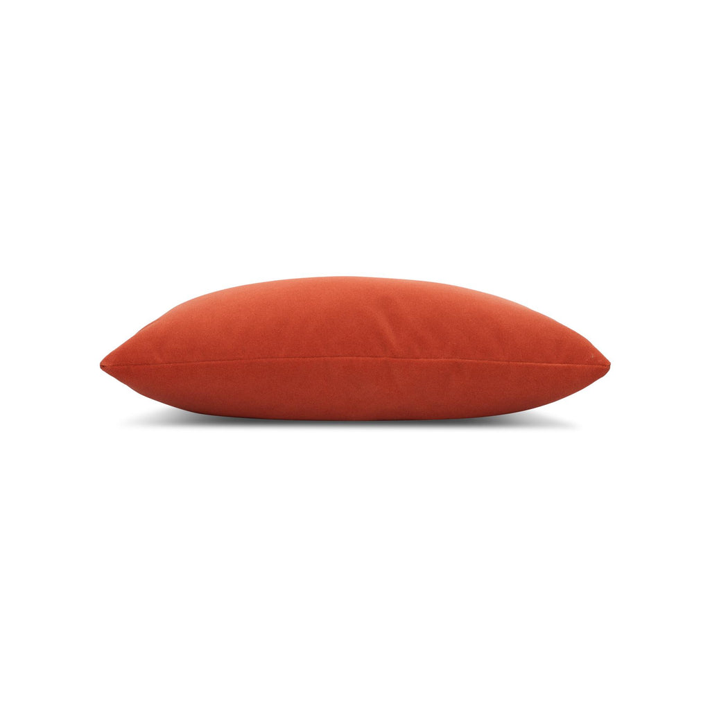 Elaine Smith Lush Velvet Papaya Orange 12" x 20" Pillow