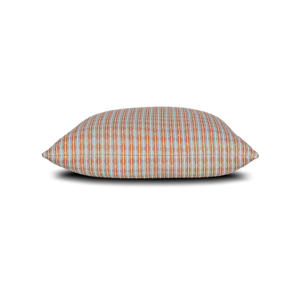 Elaine Smith Posh Plaid Orange 20" x 20" Pillow