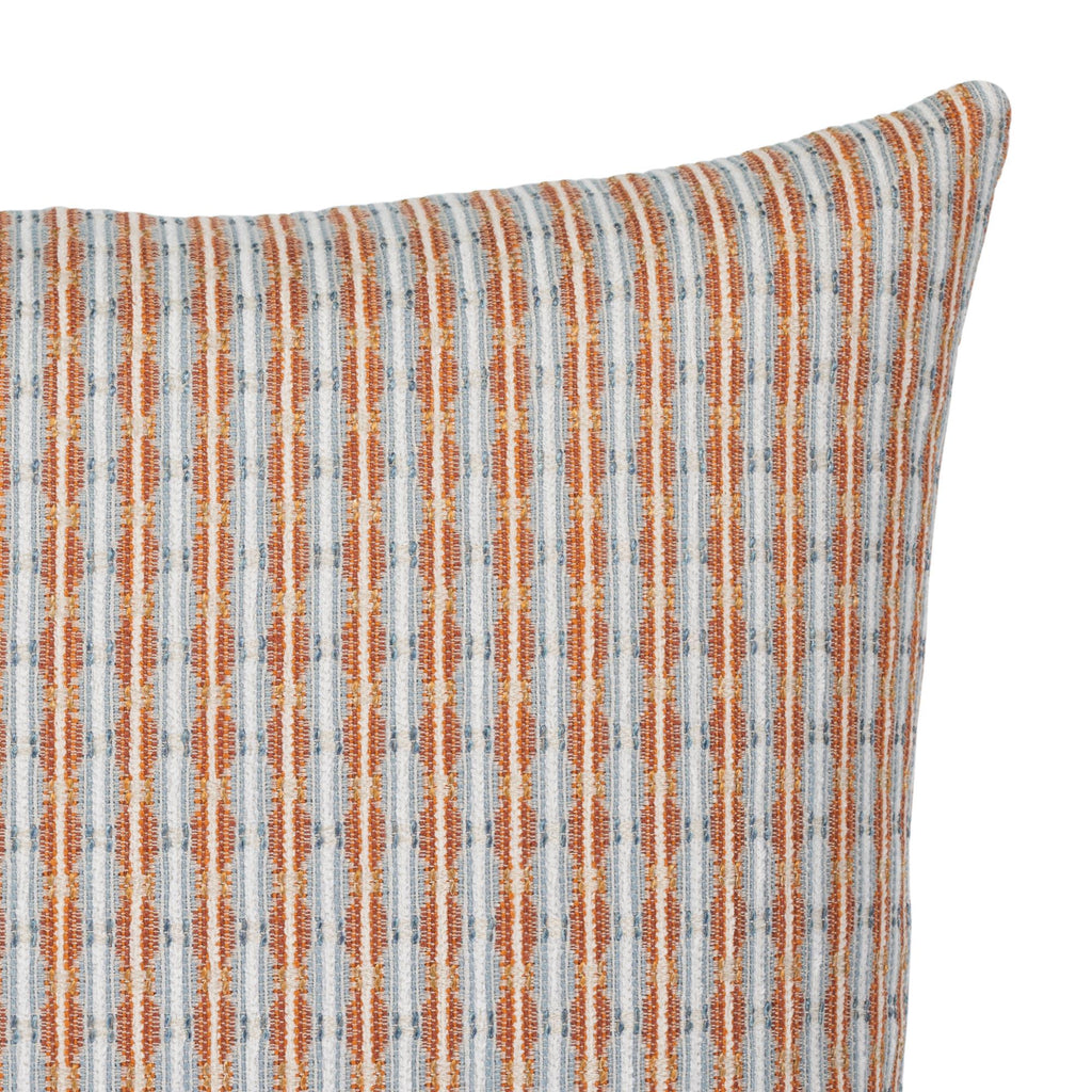 Elaine Smith Posh Plaid Orange 20" x 20" Pillow