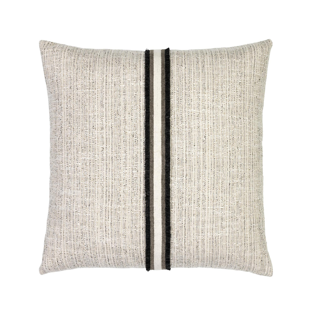 Elaine Smith Entity Linen Ivory 22" x 22" Pillow