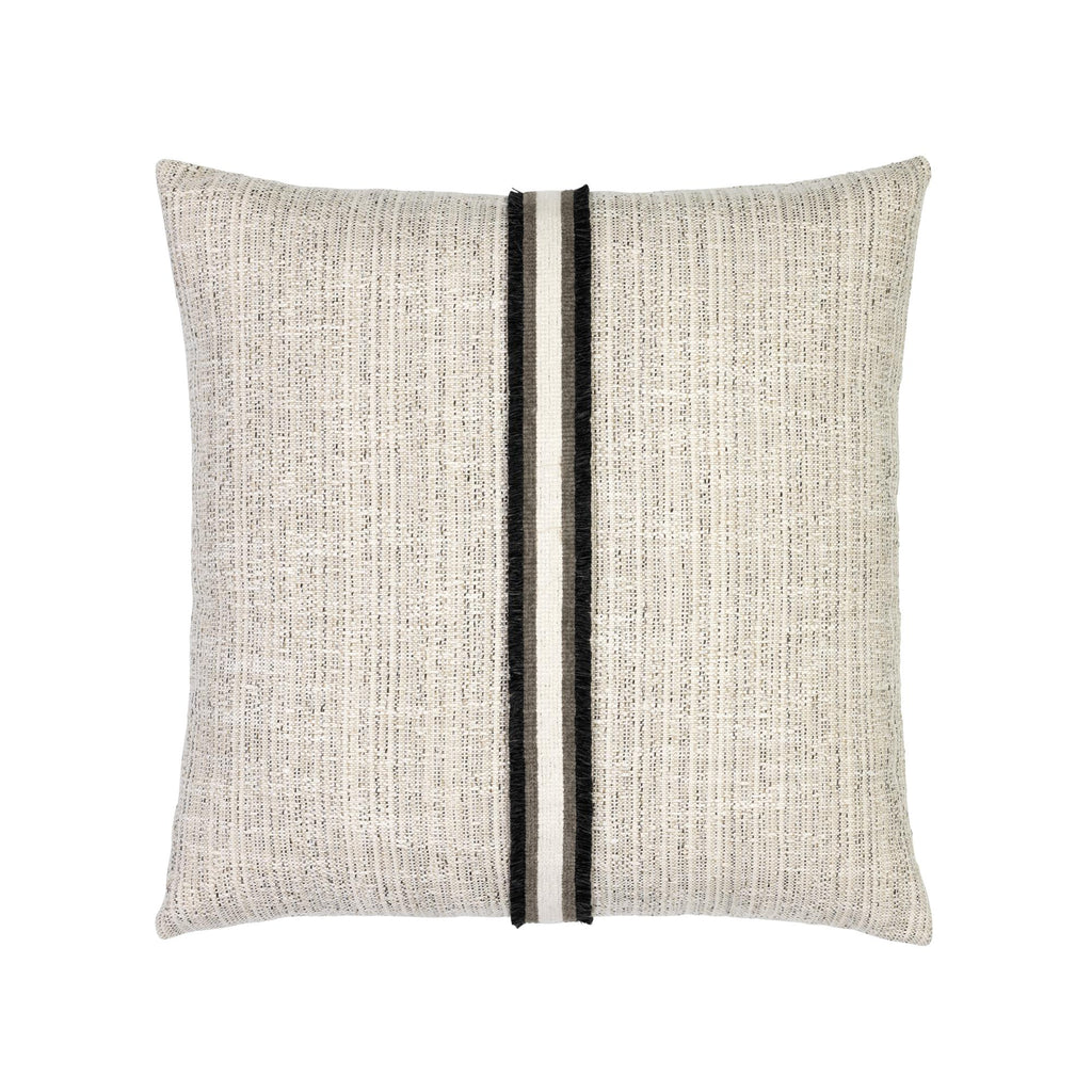 Elaine Smith Entity Linen Ivory 20" x 20" Pillow